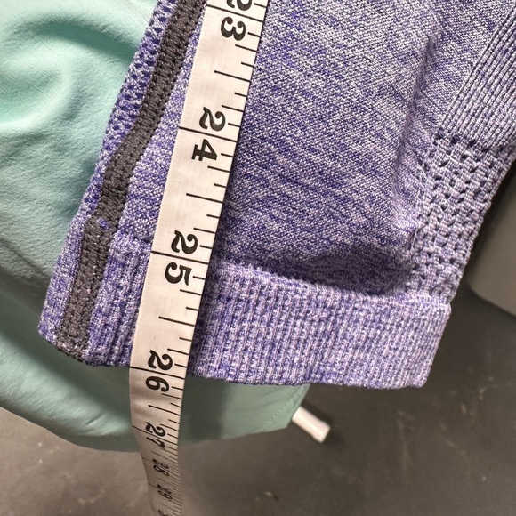 Gymshark Gray Purple Ombre Workout Leggings Pants - Picture 7 of 7